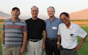 Pictured left to right: Kip Anderson, Dr. Khosro Khodayari, Dr. Phil Grau and Dr. Ben Rodriguez