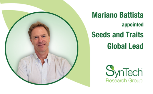 SynTech Research Group Appoints Mariano Battista as New Seeds and Traits Global Lead Following Integration of AgIdea